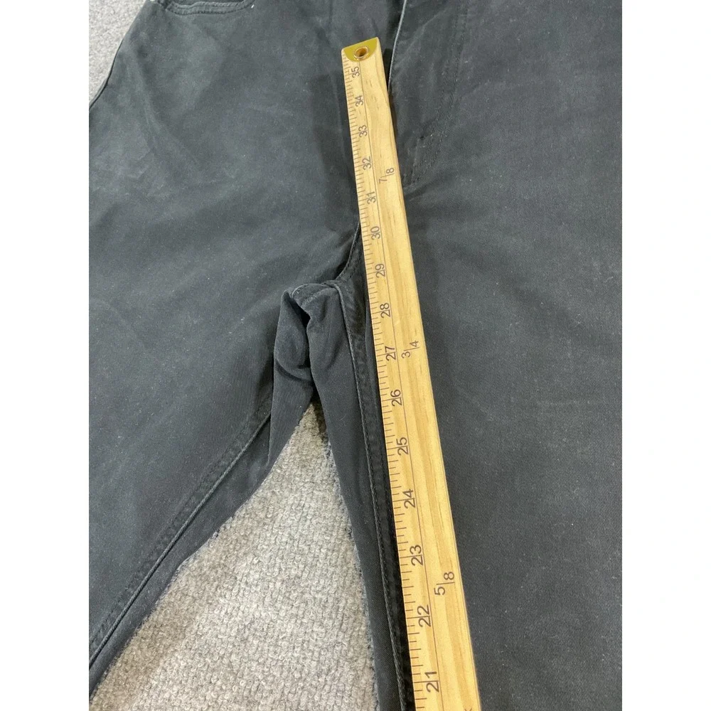 Levis 541 Athletic Fit Jeans Mens 40x30 Black Stretch Tapered Denim Pants Casual